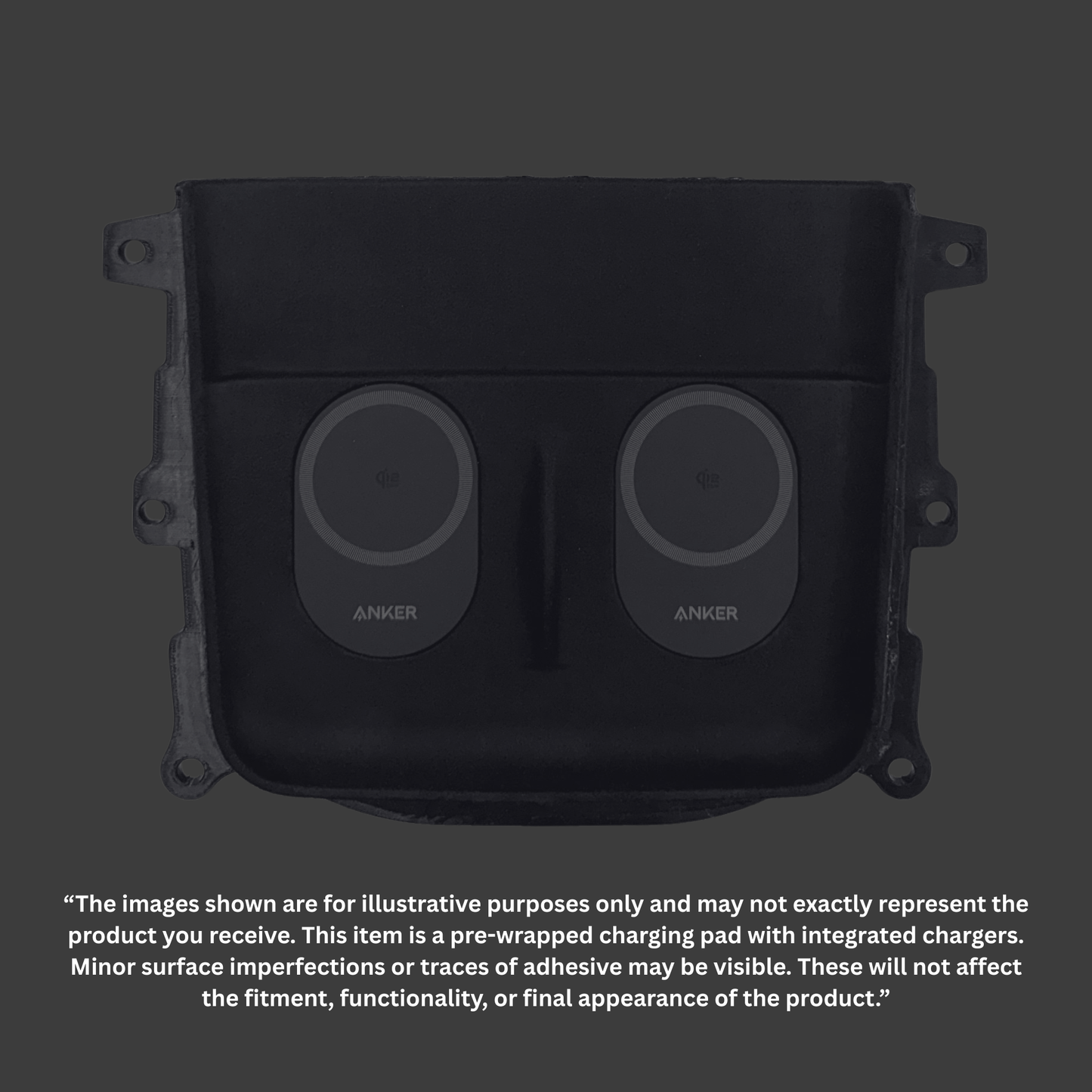 Pre-Wrapped Charging Pad with TEC Cooling ONLY for iPhone 12 Series & Newer / 2021-24 Tesla Model 3 & Y (Pre-Highland/Juniper)