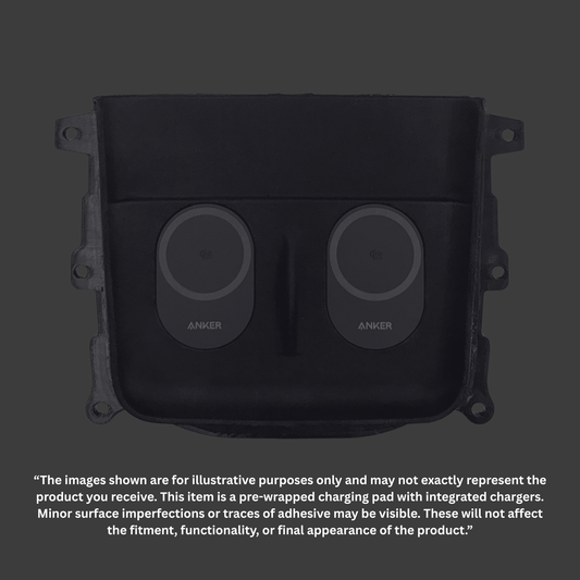 Pre-Wrapped Charging Pad with TEC Cooling ONLY for iPhone 12 Series & Newer / 2021-24 Tesla Model 3 & Y (Pre-Highland/Juniper)