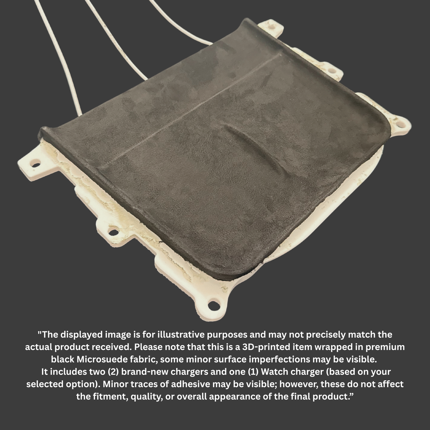 Custom Pre-Wrapped Tesla Charging Pad With Chargers - Model 3 / Model Y 2021-2023