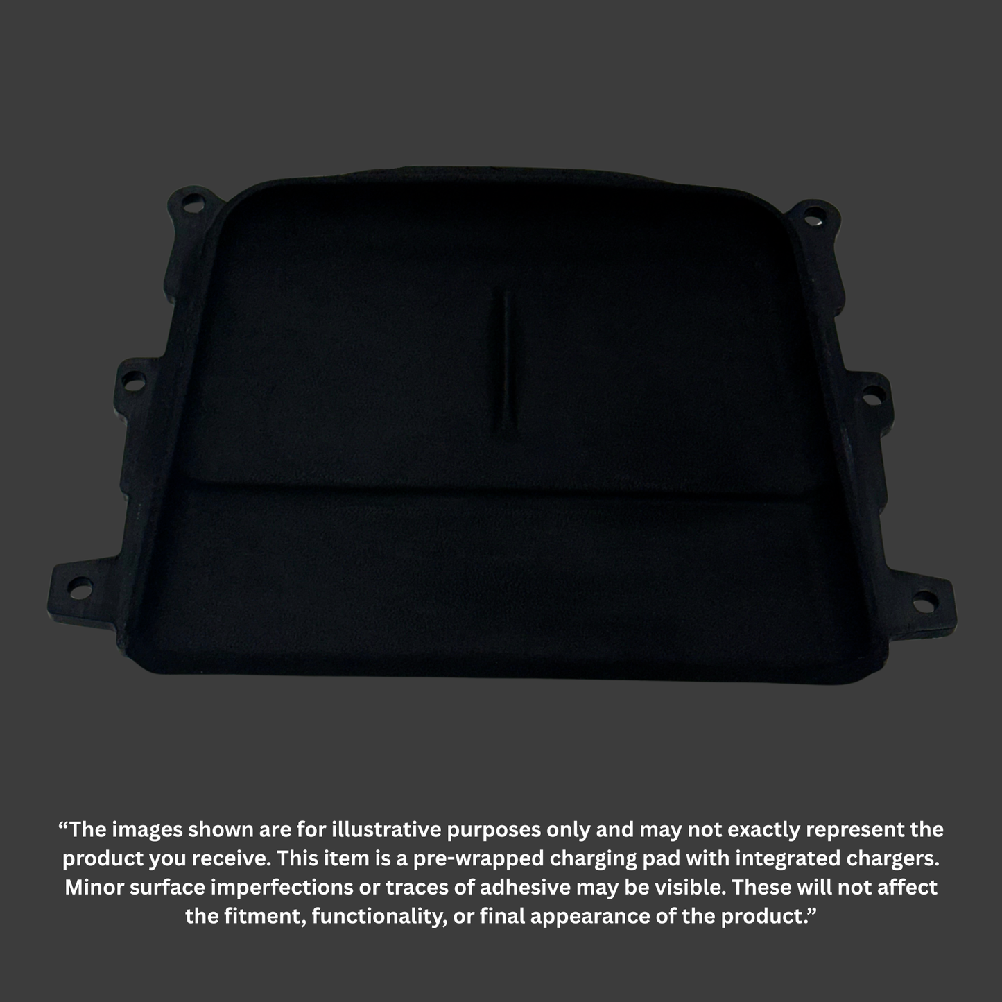 Pre-Wrapped Charging Pad With Chargers / 2021-24 Tesla Model 3 & Y (Pre-Highland/Juniper)