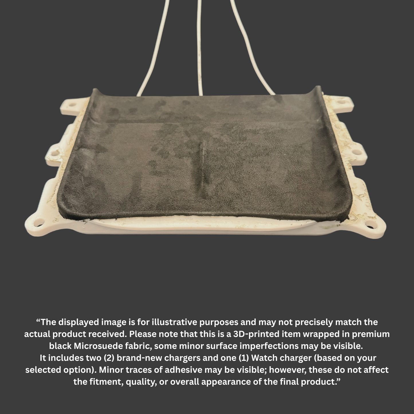 Custom Pre-Wrapped Tesla Charging Pad With Chargers - Model 3 / Model Y 2021-2023