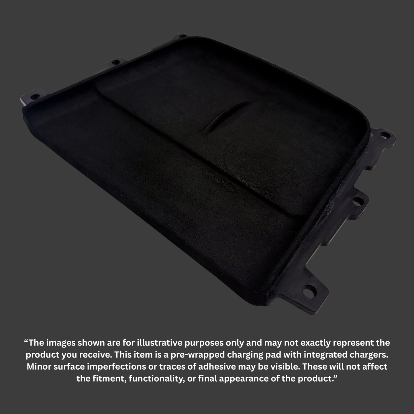 Pre-Wrapped Charging Pad With Chargers / 2021-24 Tesla Model 3 & Y (Pre-Highland/Juniper)