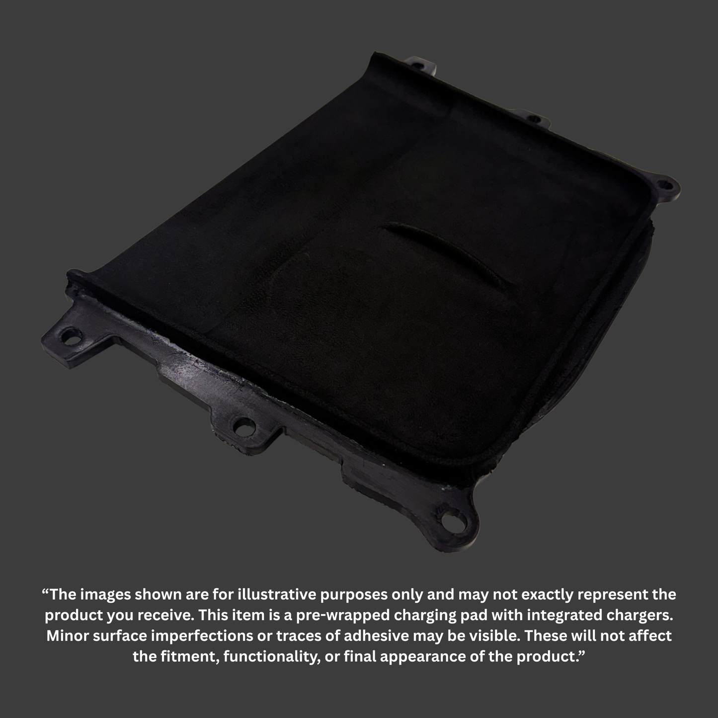 Pre-Wrapped Charging Pad With Chargers / 2021-24 Tesla Model 3 & Y (Pre-Highland/Juniper)