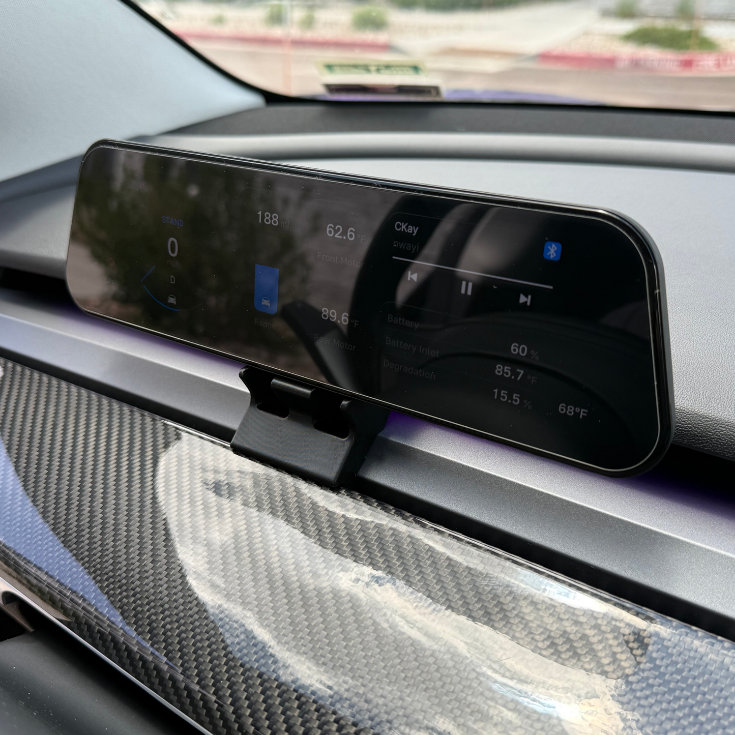 S3XY Dash Mount / 2017-23 Tesla Model 3 & Y