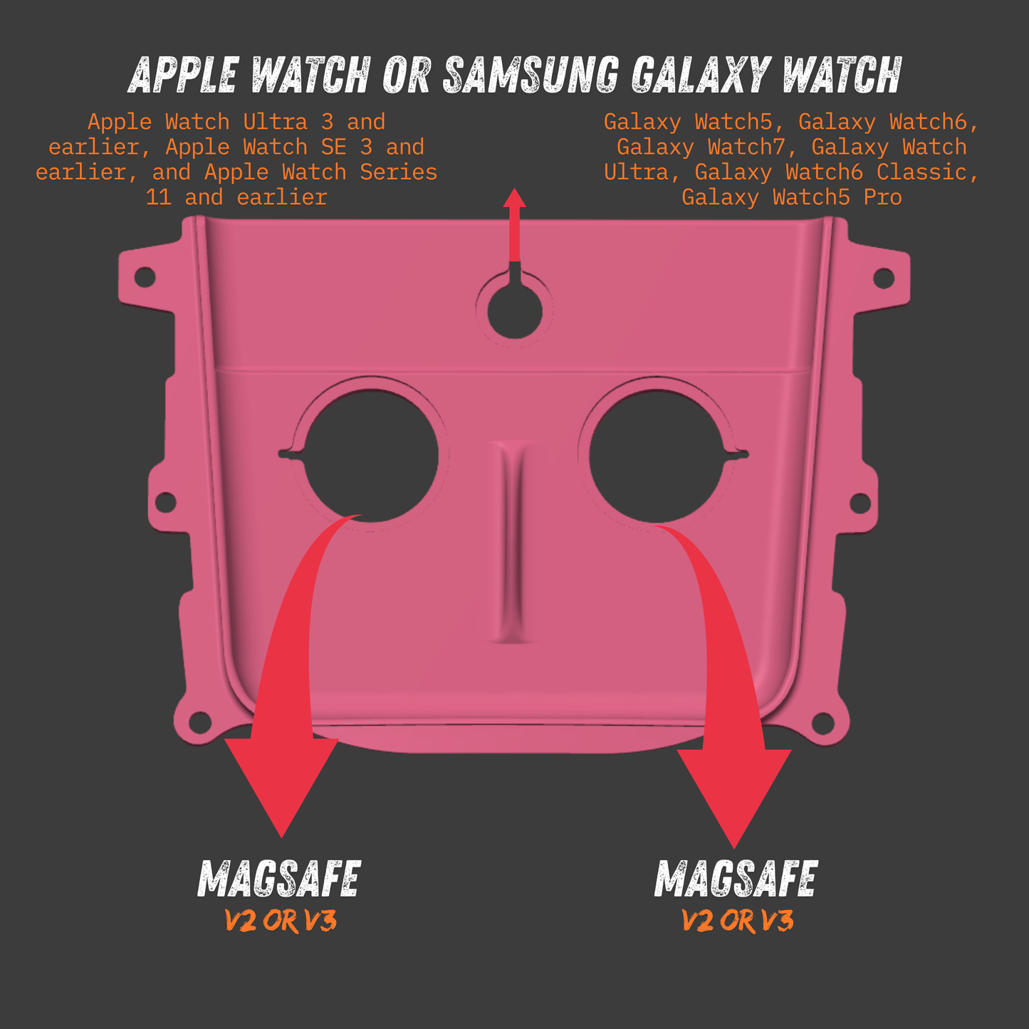 Custom Pre-Wrapped Tesla Charging Pad With Chargers - Model 3 / Model Y 2021-2023