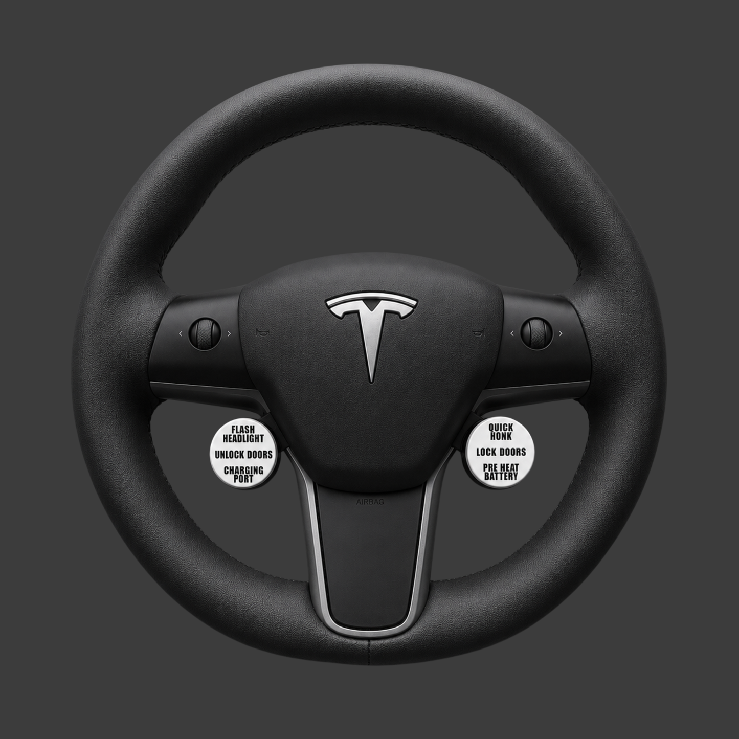 S3XY Button Steering Wheel Mount V2 / 2017-24 Tesla Model 3 & Y (Pre-Highland/Juniper)
