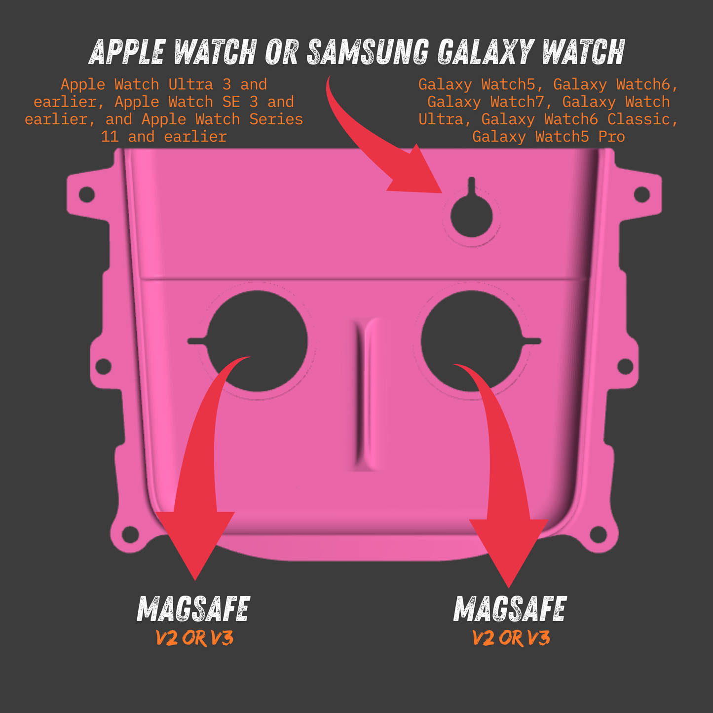 Pre-Wrapped Tesla Charging Pad With Chargers - Model 3 / Model Y 2021-2023