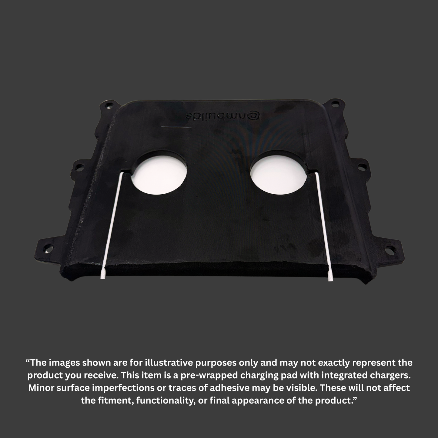 Pre-Wrapped Tesla Charging Pad With Chargers - Model 3 / Model Y 2021-2023