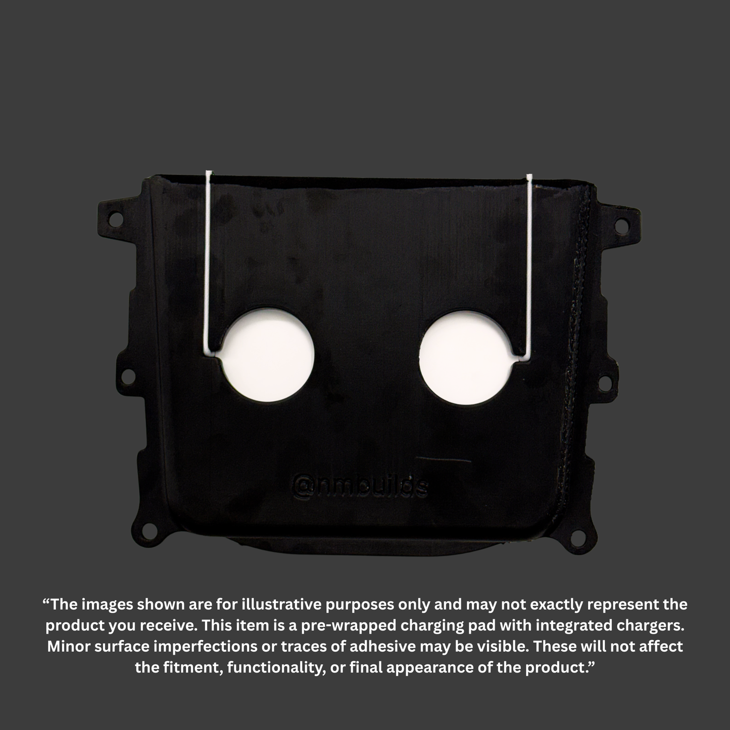 Pre-Wrapped Tesla Charging Pad With Chargers - Model 3 / Model Y 2021-2023