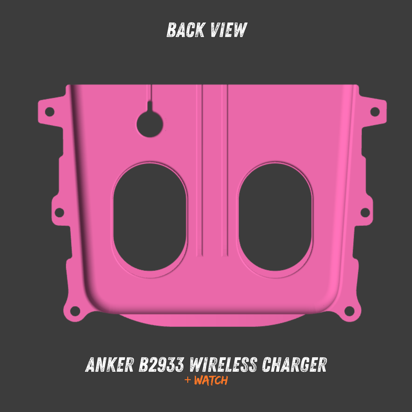 Pre-Wrapped Charging Pad With Chargers / 2021-24 Tesla Model 3 & Y (Pre-Highland/Juniper)