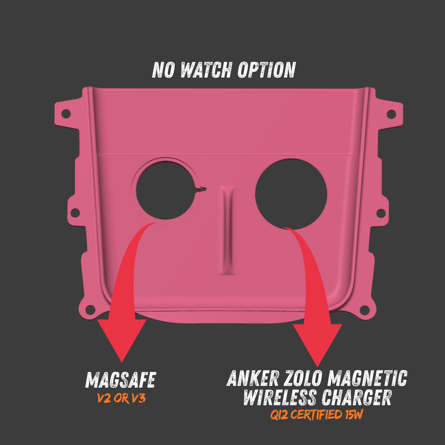 Custom Pre-Wrapped Tesla Charging Pad With Chargers - Model 3 / Model Y 2021-2023