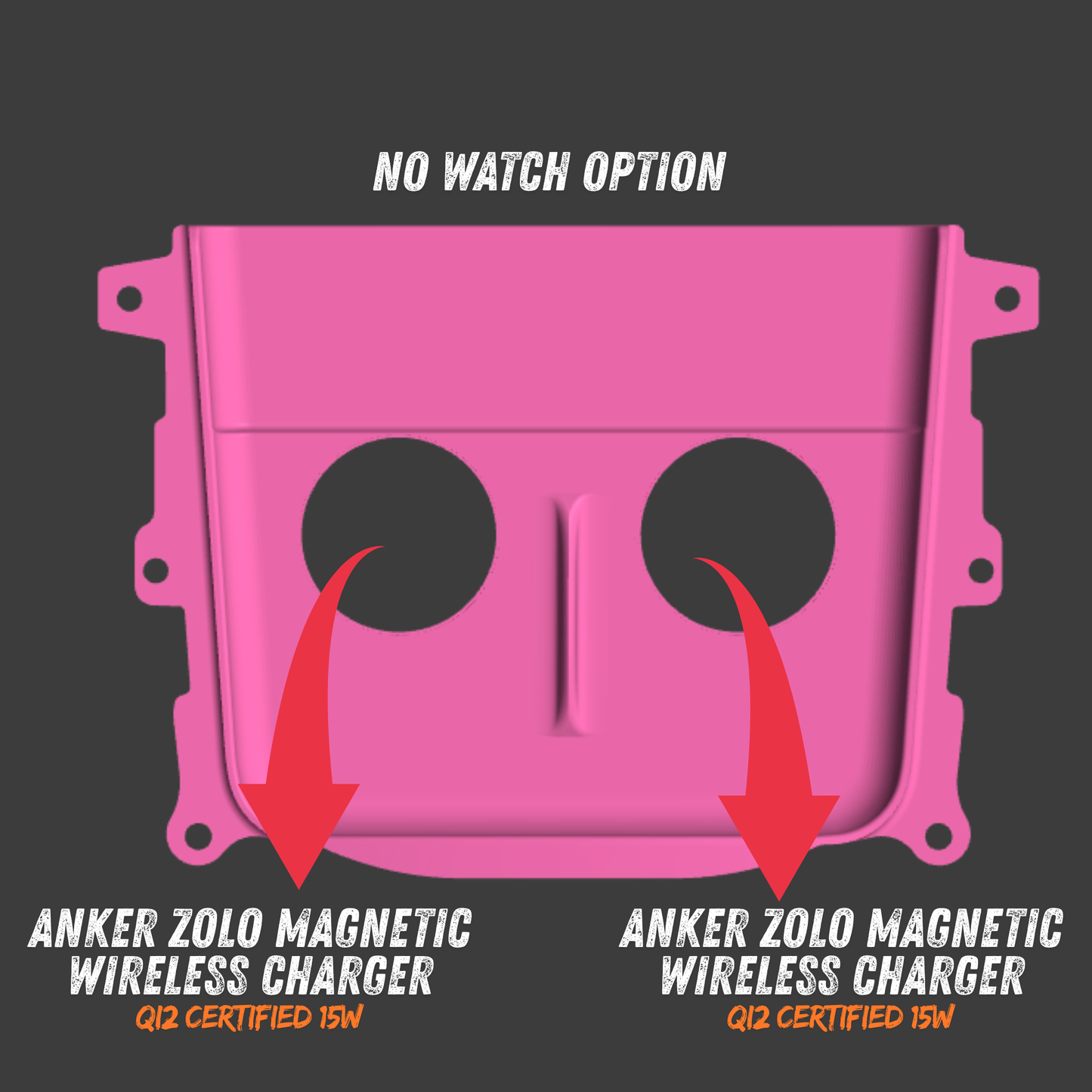 Pre-Wrapped Tesla Charging Pad With Chargers - Model 3 / Model Y 2021-2023