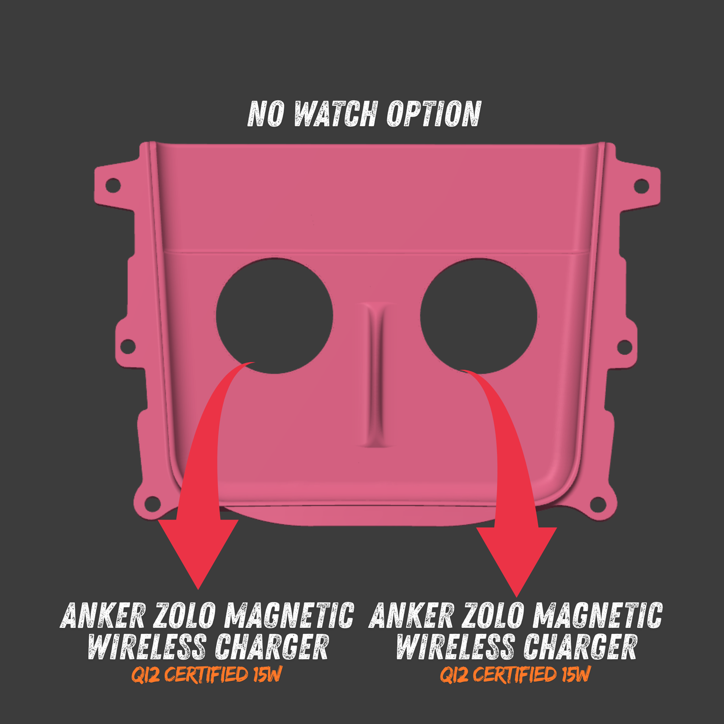 Custom Pre-Wrapped Tesla Charging Pad With Chargers - Model 3 / Model Y 2021-2023