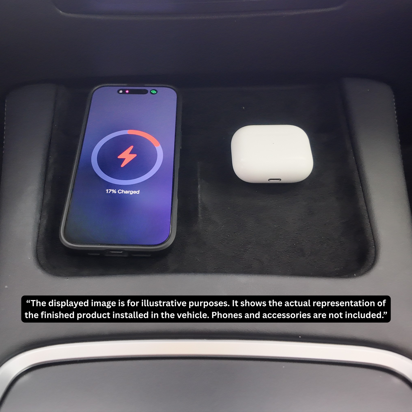 Custom Pre-Wrapped Tesla Charging Pad With Chargers - Model 3 / Model Y 2021-2023
